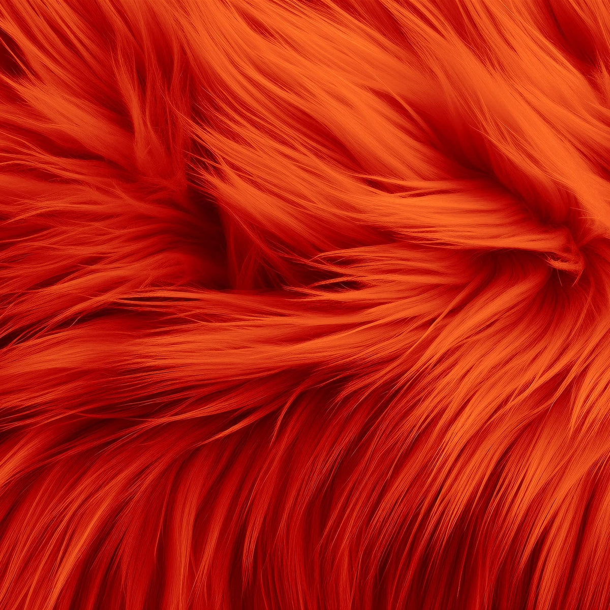 FabricLA Faux Fur Shaggy Fabric – Soft, Long Pile Fake Fur Squares