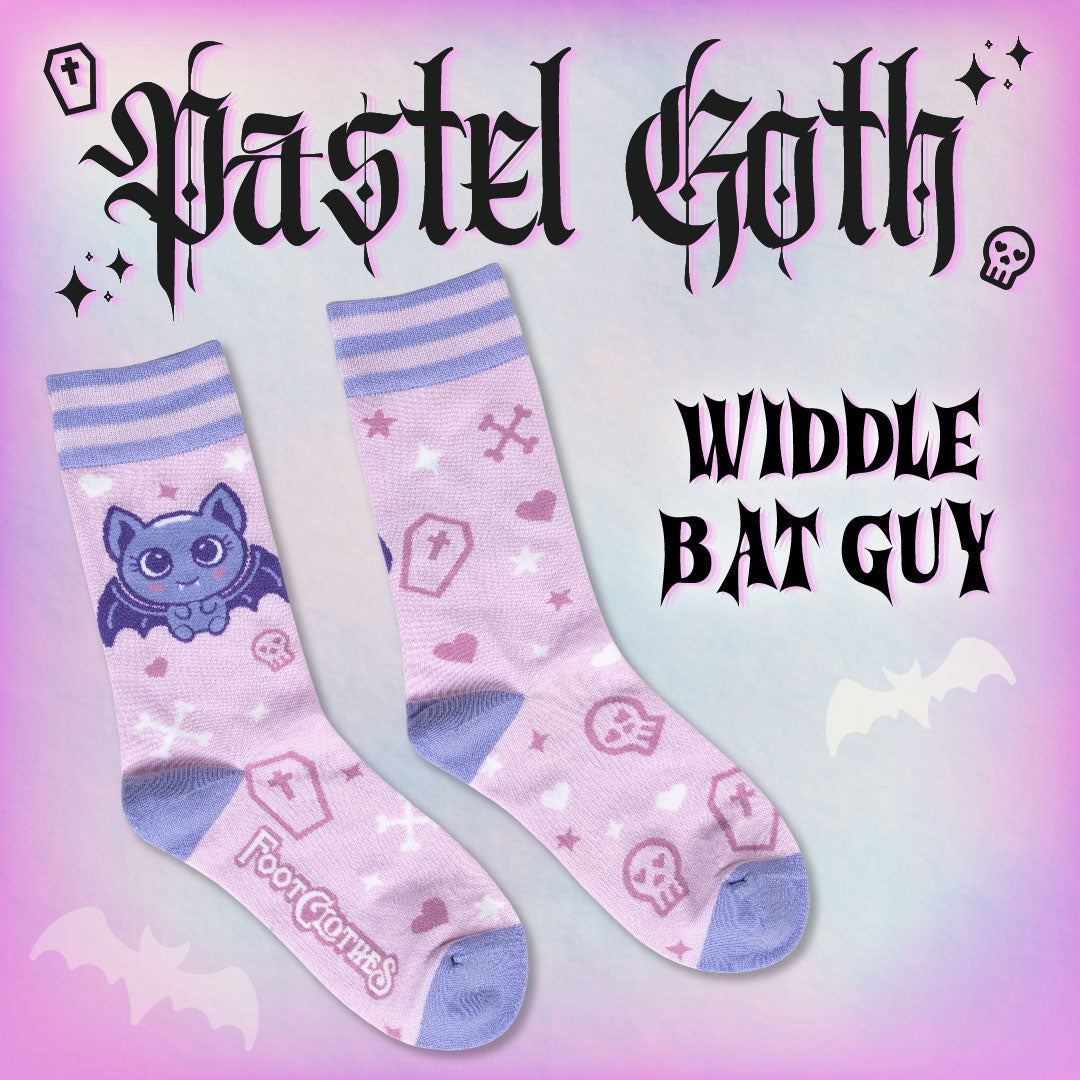Chaussettes Widdle Bat Guy