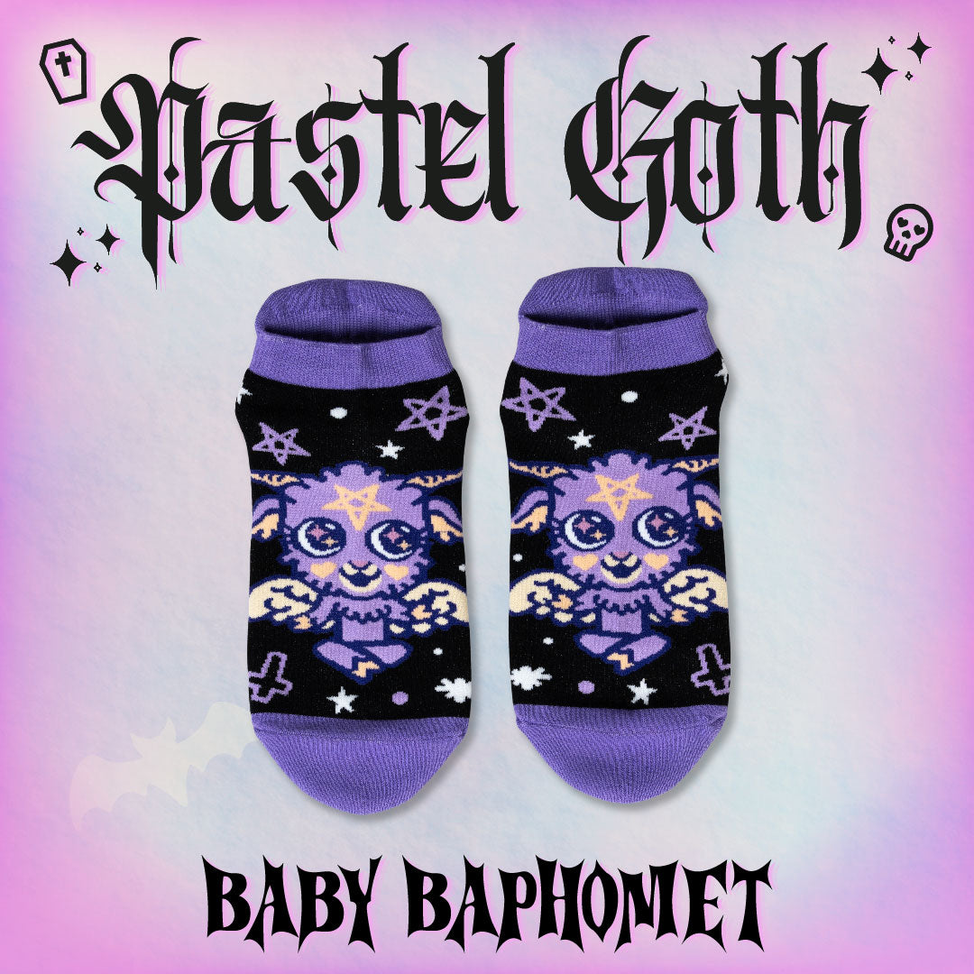 Chaussettes courtes Bébé Baphomet