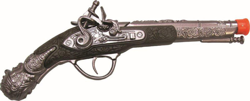 Pirate Pistol stage prop — die-cast metal flintlock with plastic accents