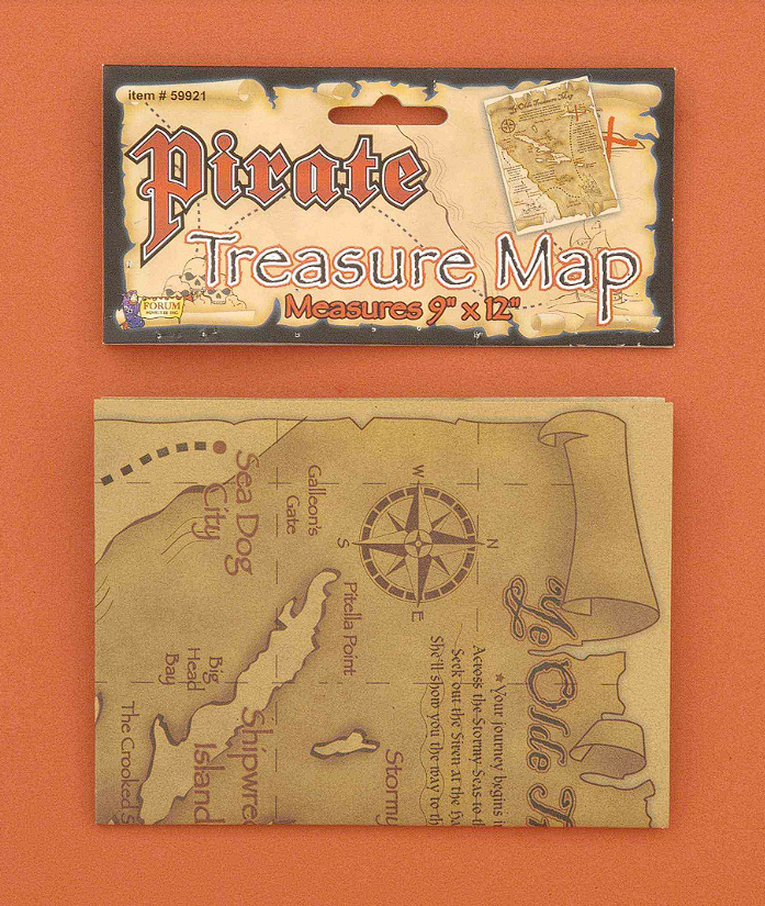 Pirate Treasure Map