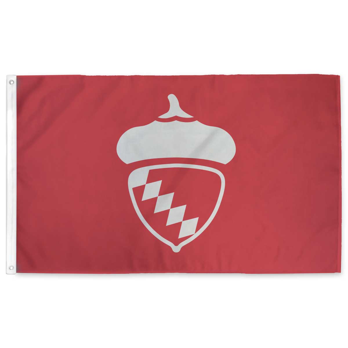 Raleigh, NC proposed city flag — oak tree emblem, navy and gold design