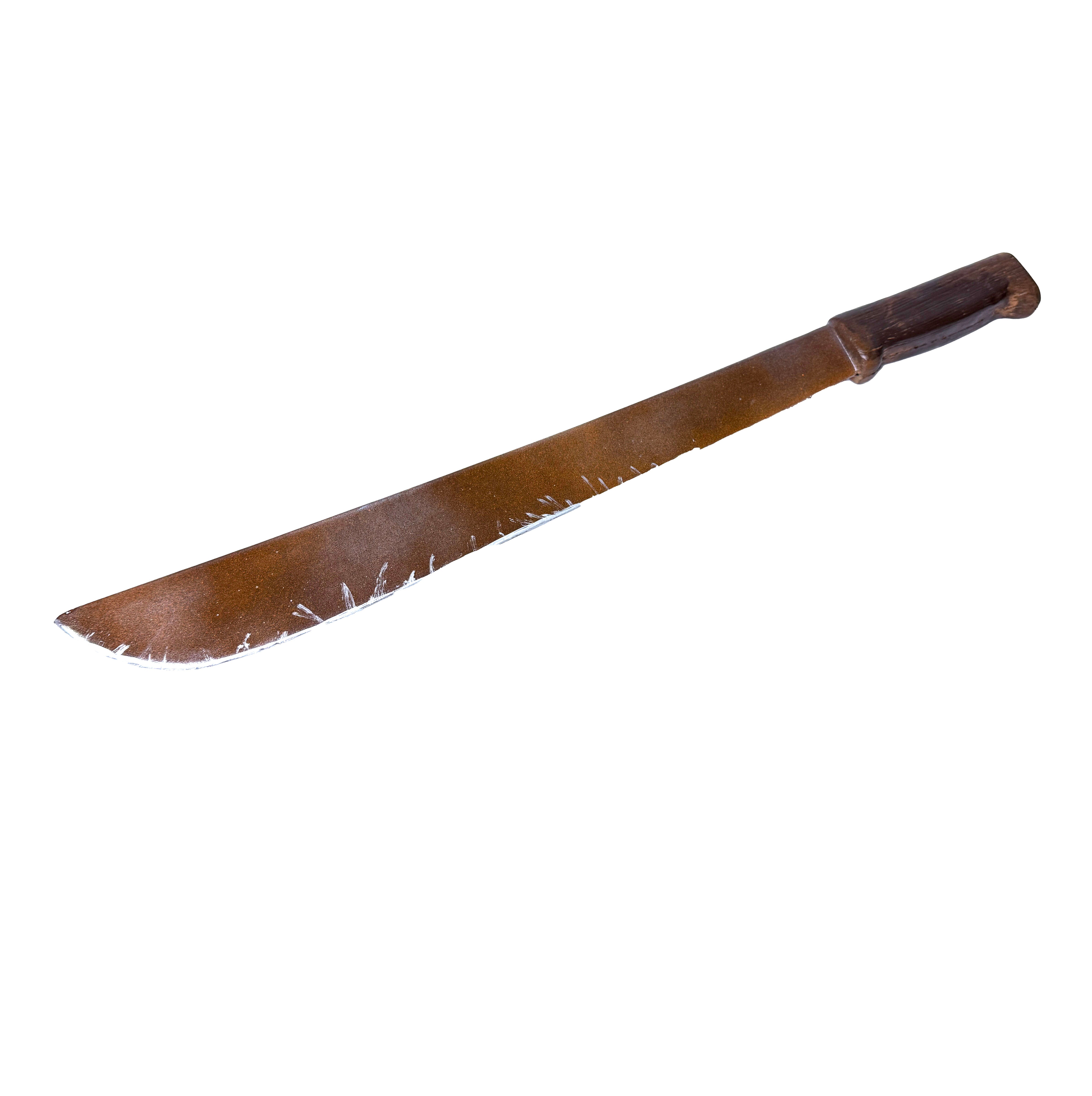 Machette de Jungle de 23 Pouces avec Lame Noire et Hachette en Mousse Souple, Accessoire de Déguisement