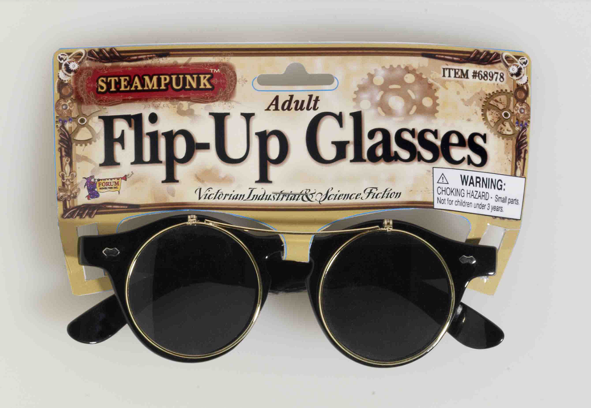 Steampunk Flip-Up Glasses