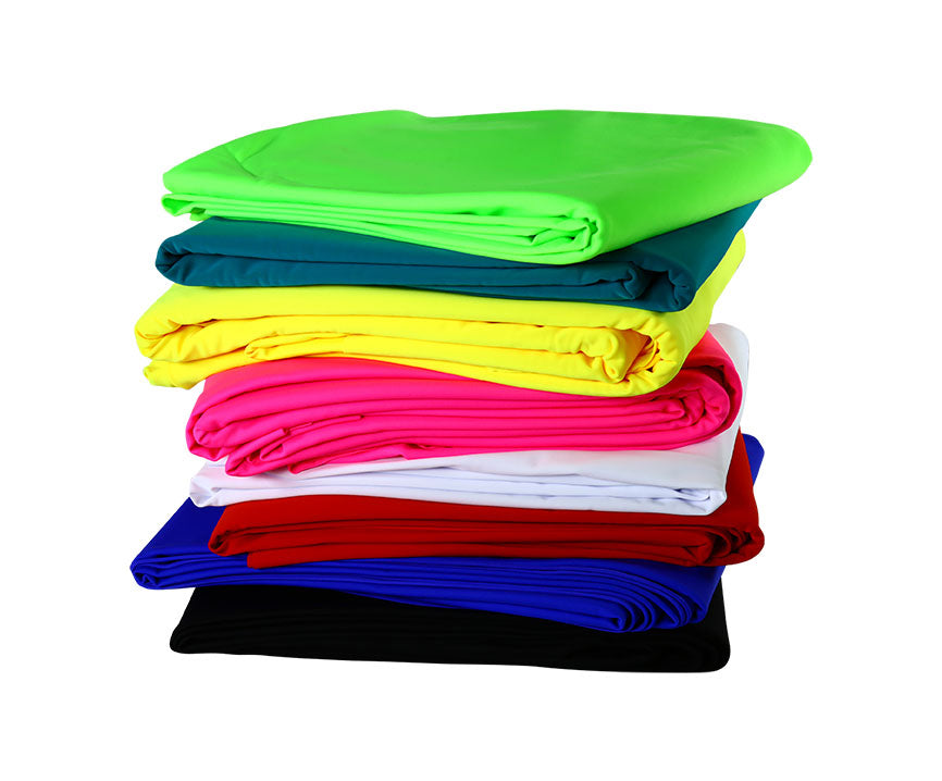 White Nylon Spandex Matte Tricot Fabric 230 GSM | 4 Way Stretch