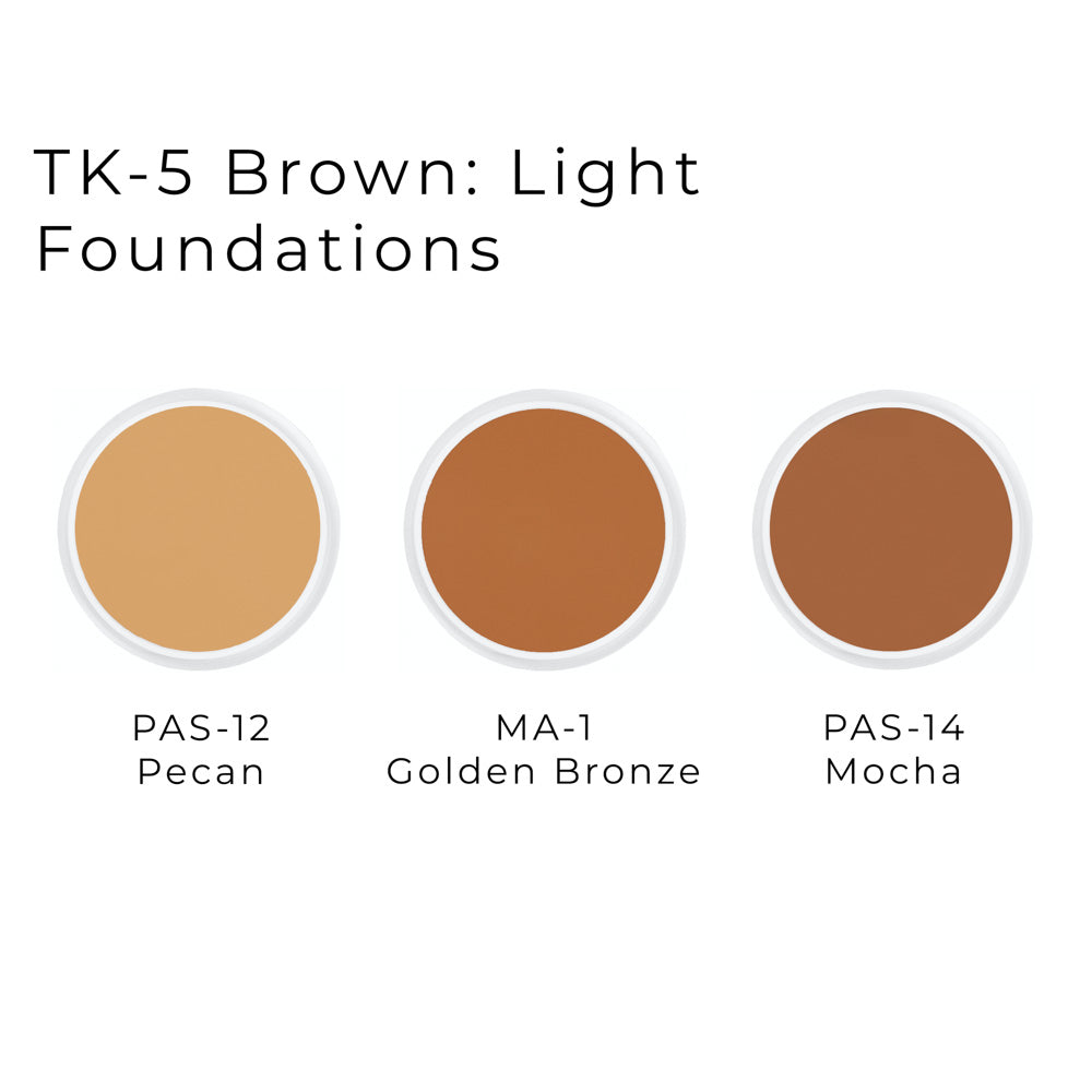 Brown: Light Theatrical Creme Kit - TK-5