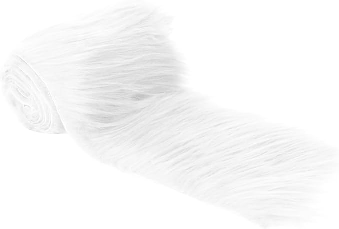 Faux Fur Fabric Trim Precut 8X60 Inch Craft DIY Costume Pack