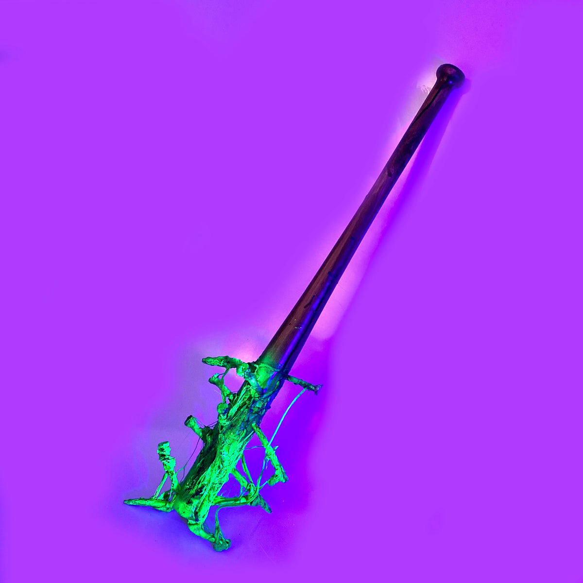 Nail Spike Baseball Bat Foam Rubber Action Prop