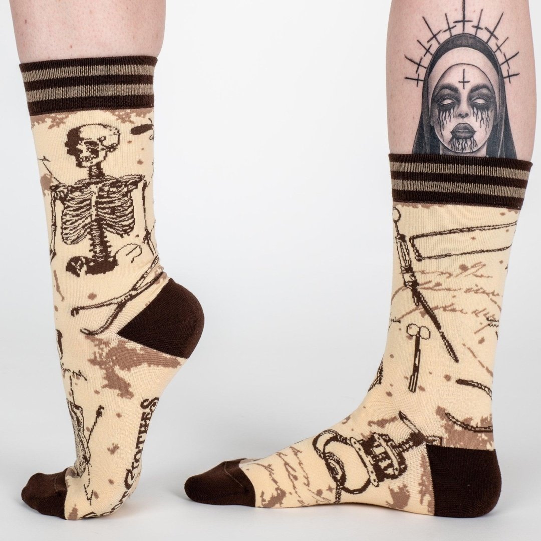 Chaussettes d'équipage médical antiques