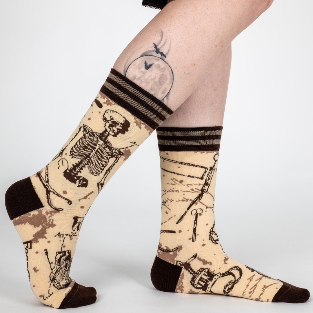 Chaussettes d'équipage médical antiques