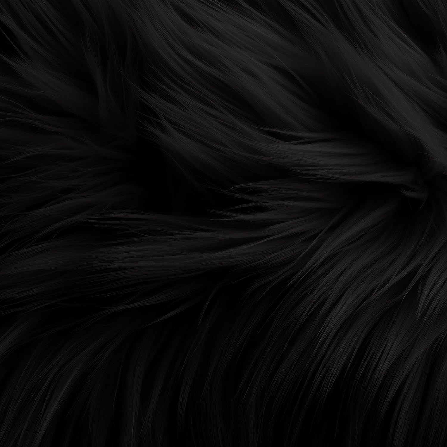 FabricLA Faux Fur Shaggy Fabric – Soft, Long Pile Fake Fur Squares