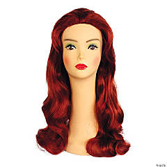 Deluxe Showgirl wig — auburn variant, 30-inch length