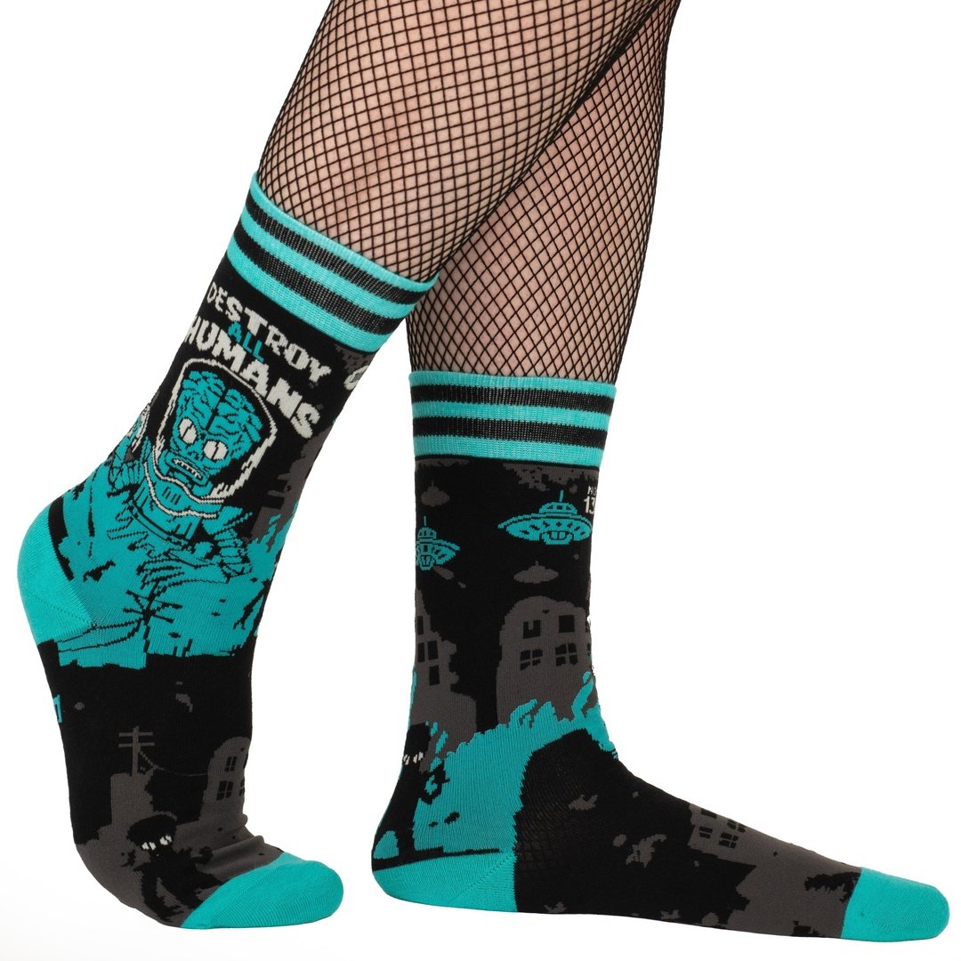 Chaussettes équipage Destroy All Humans