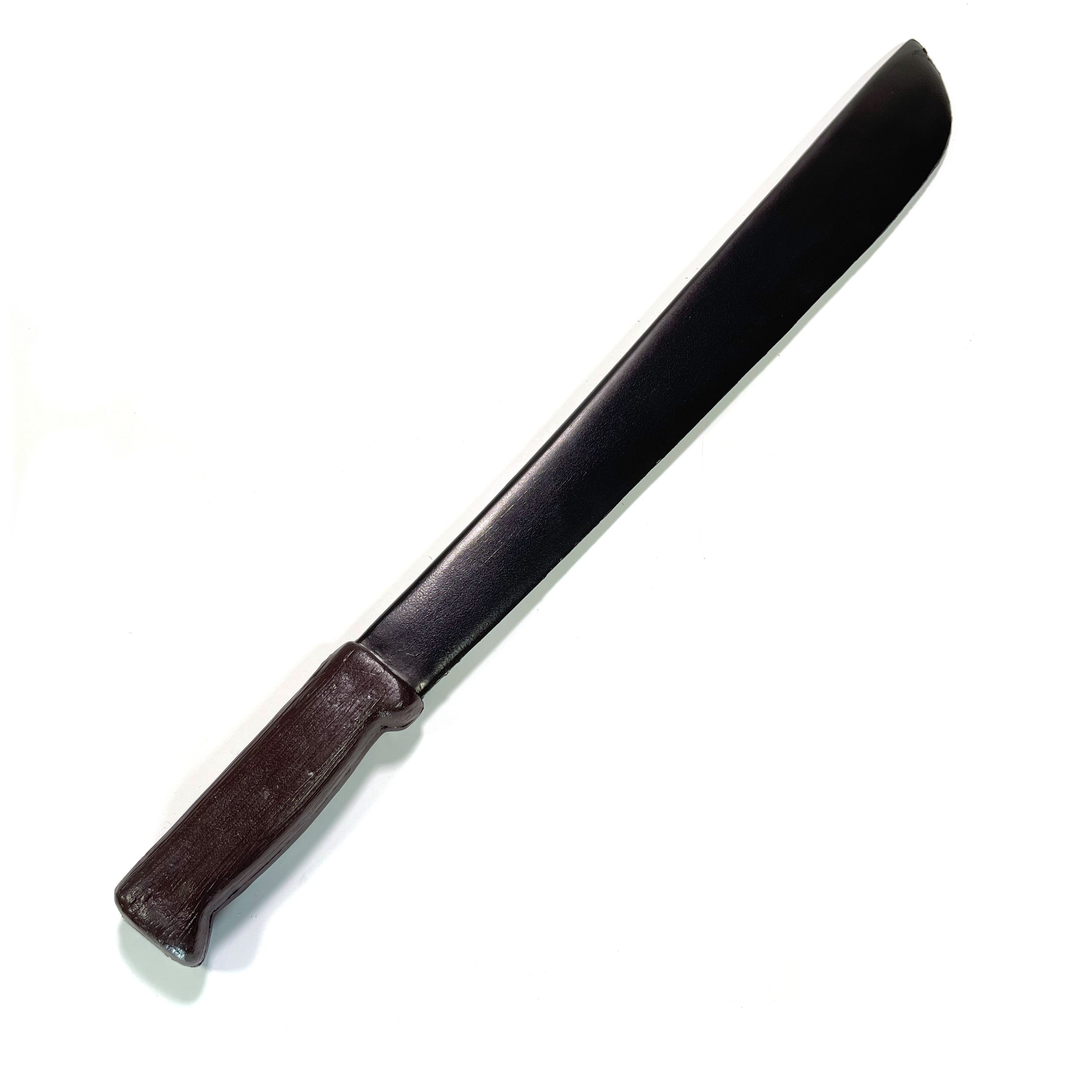 Machette de Jungle de 23 Pouces avec Lame Noire et Hachette en Mousse Souple, Accessoire de Déguisement