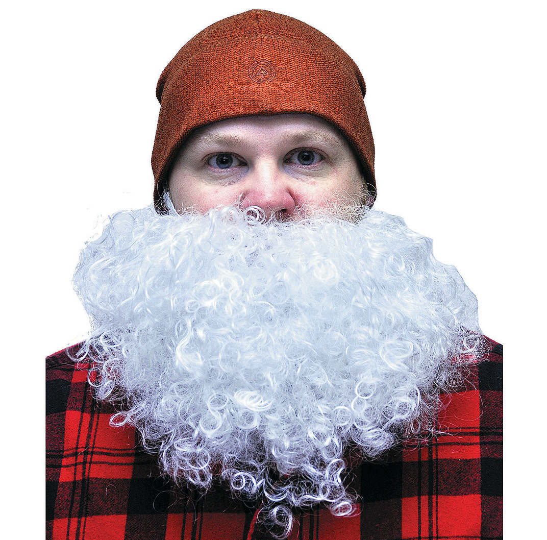 Big Bushy Beard size comparison or alternate variant view — synthetic, made in USA