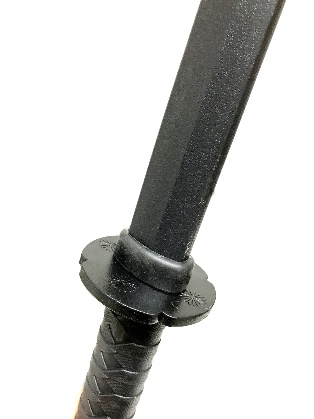 Katana Bokken Poly Noir 39 Pouces Épée Accessoire de Cascade Plein Contact - Idéal pour l'Entraînement
