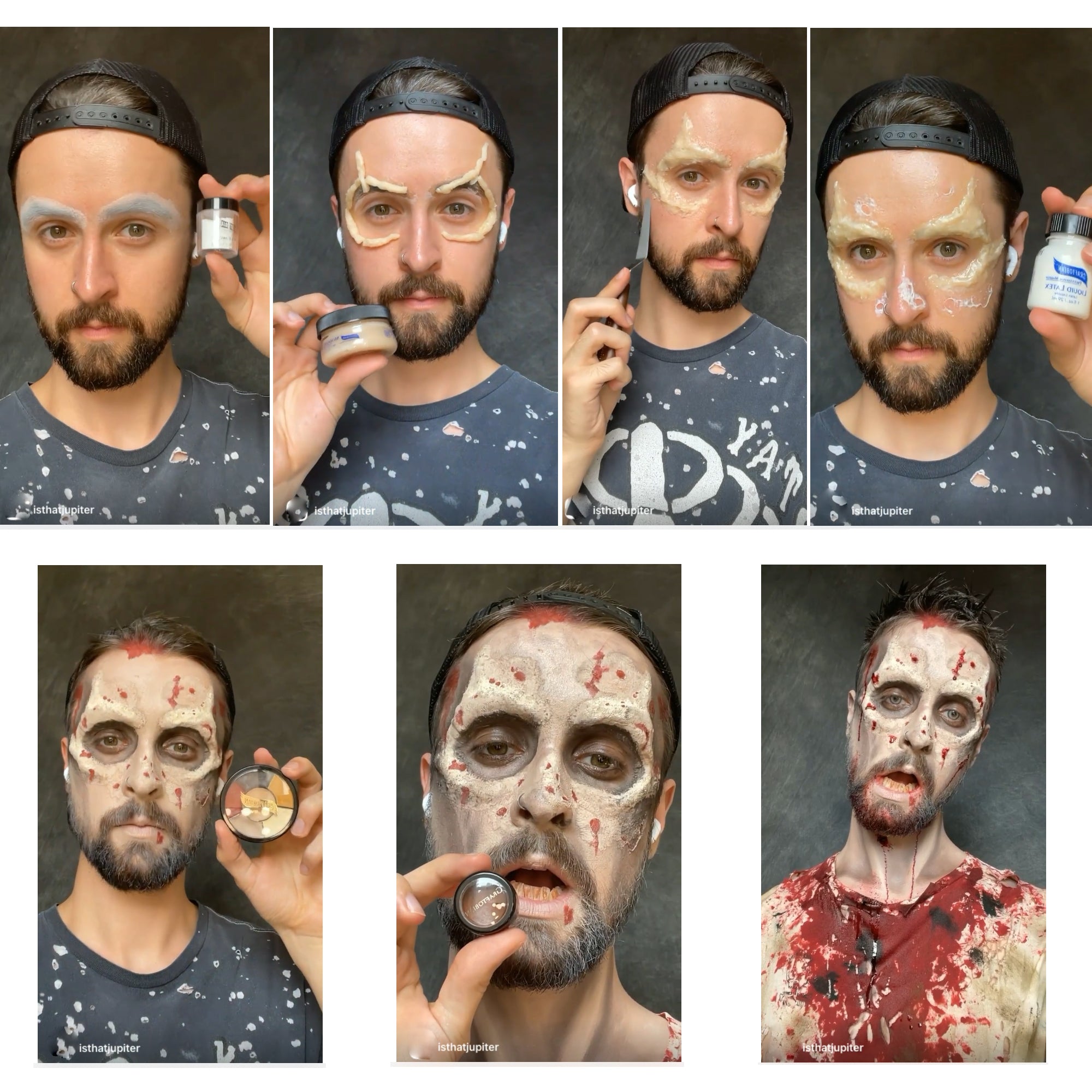 Kit de Maquillage Professionnel pour Effets Spéciaux Trauma Graftobian