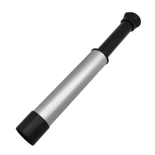 Pirate telescope stage prop — black and silver, extends to 11", 12x30mm