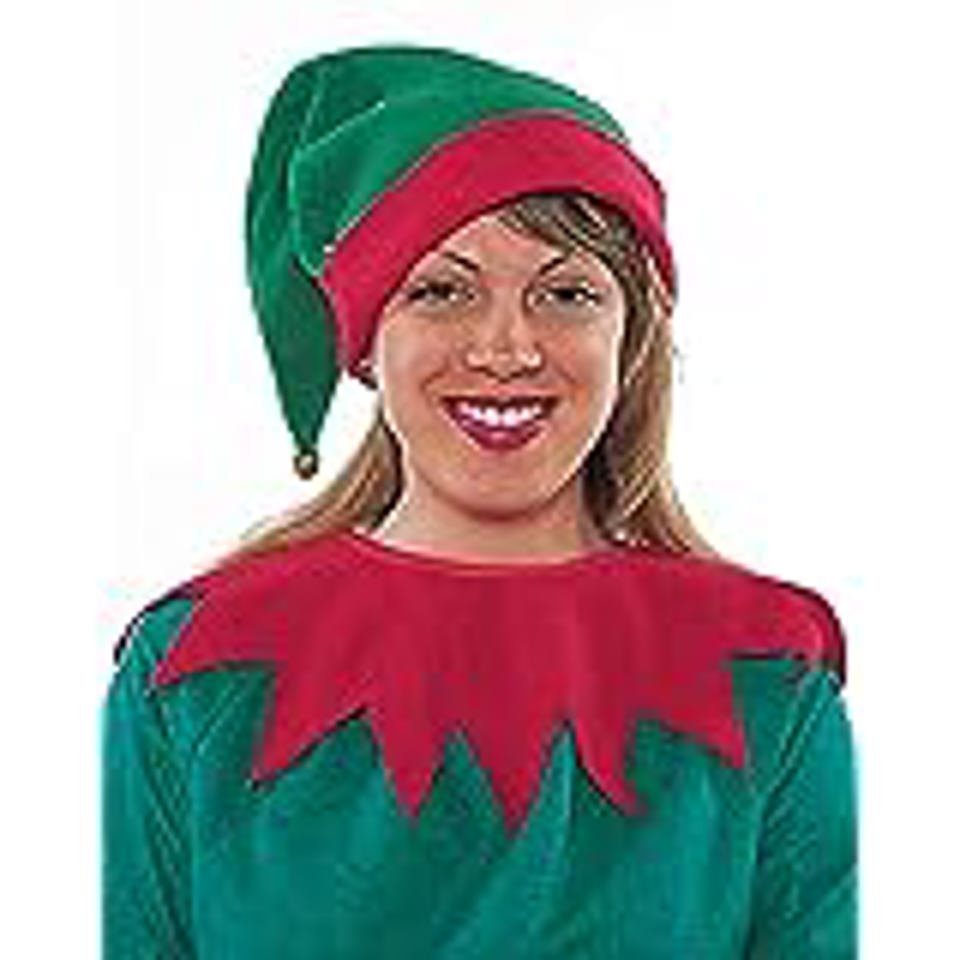 Santa's Helper elf costume kit — full set with hat, tunic, and accessories