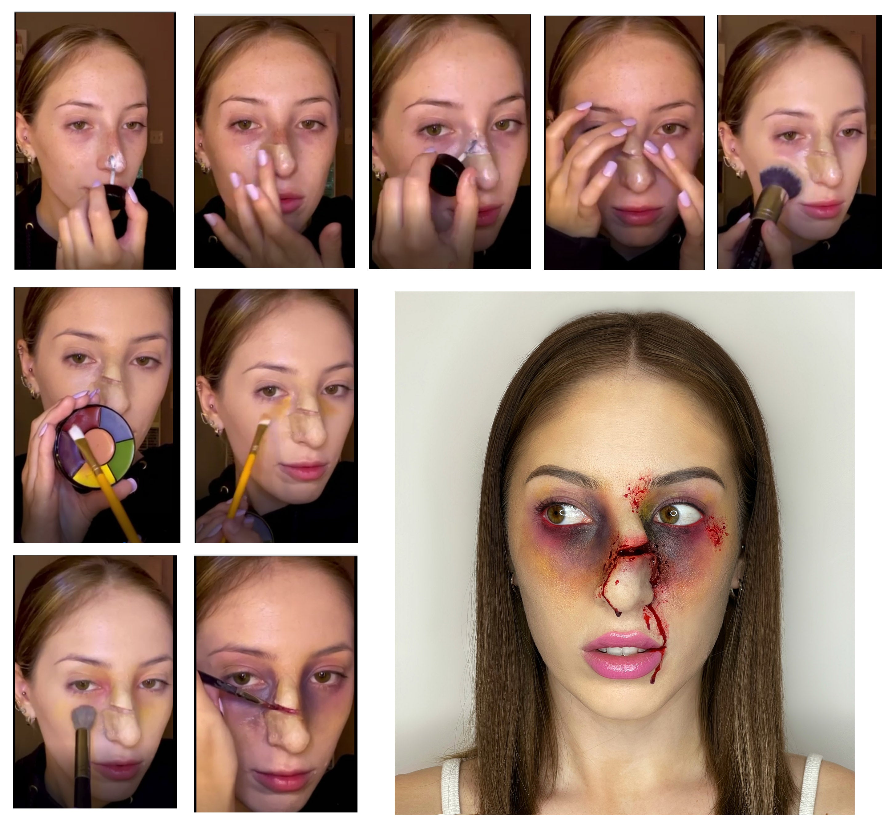 Kit de Maquillage Professionnel pour Effets Spéciaux Trauma Graftobian