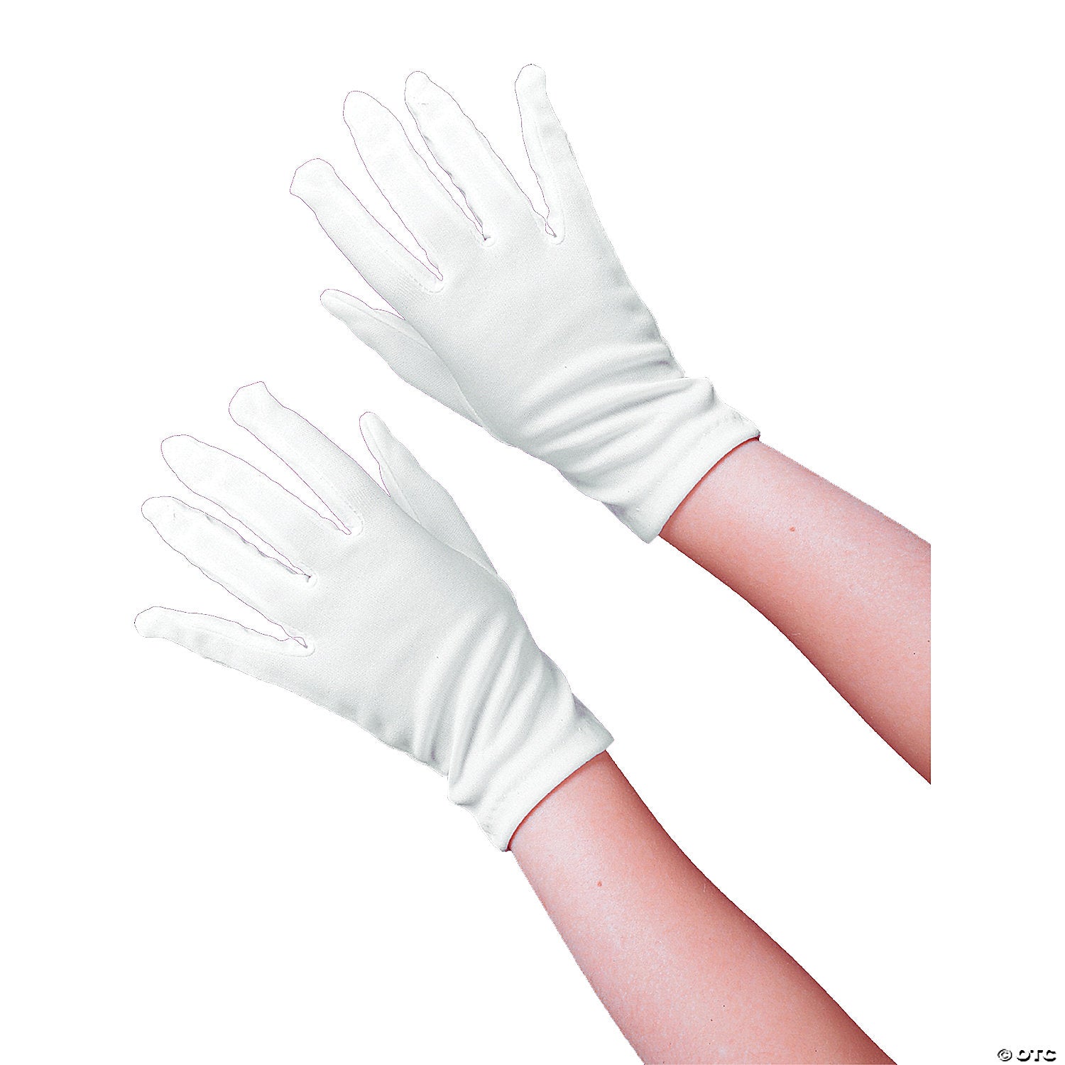 White child theatrical gloves — classic fit for stage, dance, and ceremonial performances