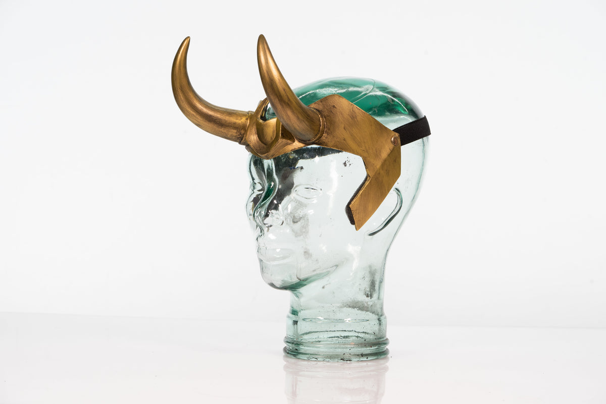 Loki Crown — close-up of painted detail and surface finish