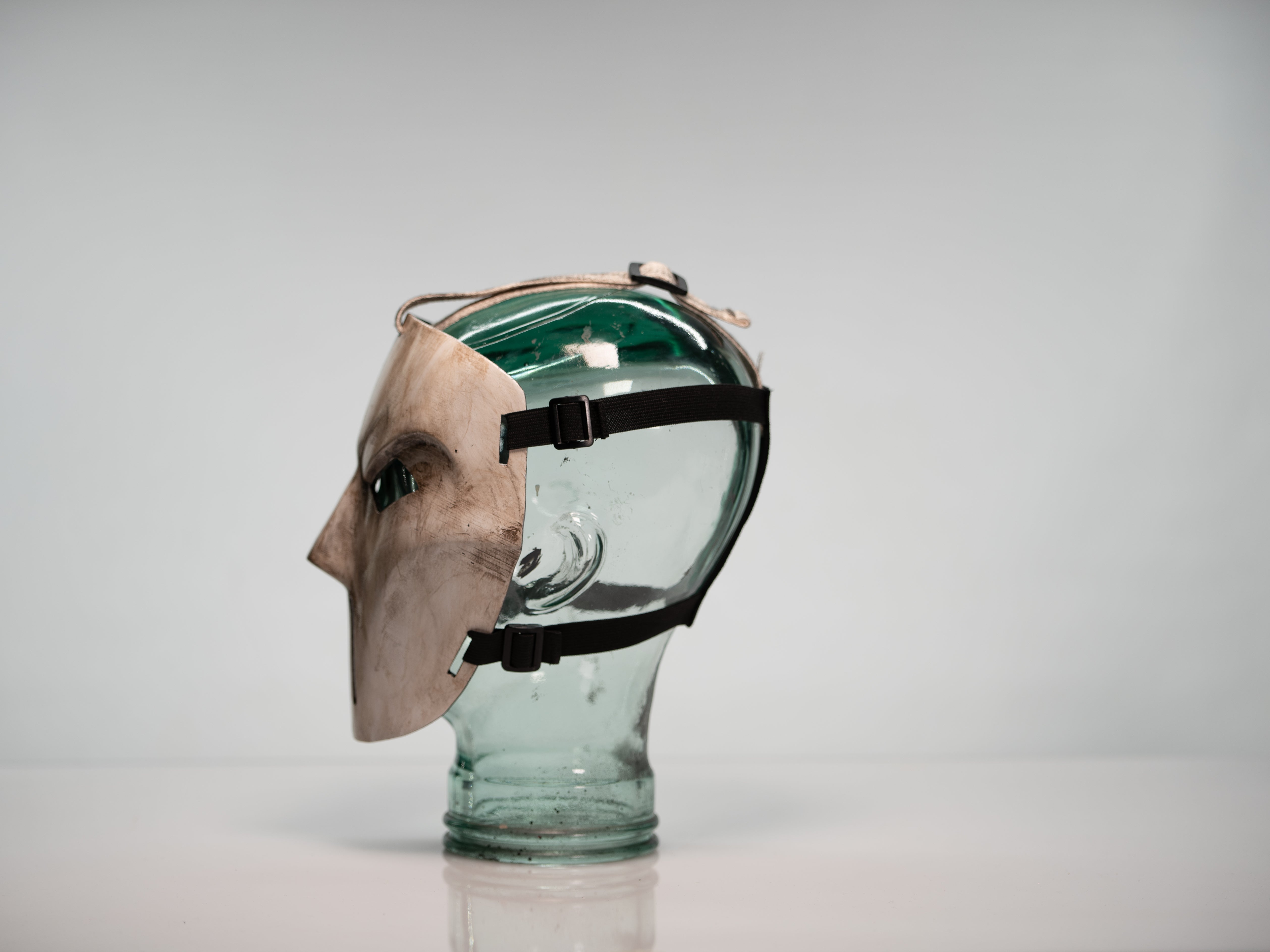 Casey Jones Mask dirty variant — front view showing grime and distress detail