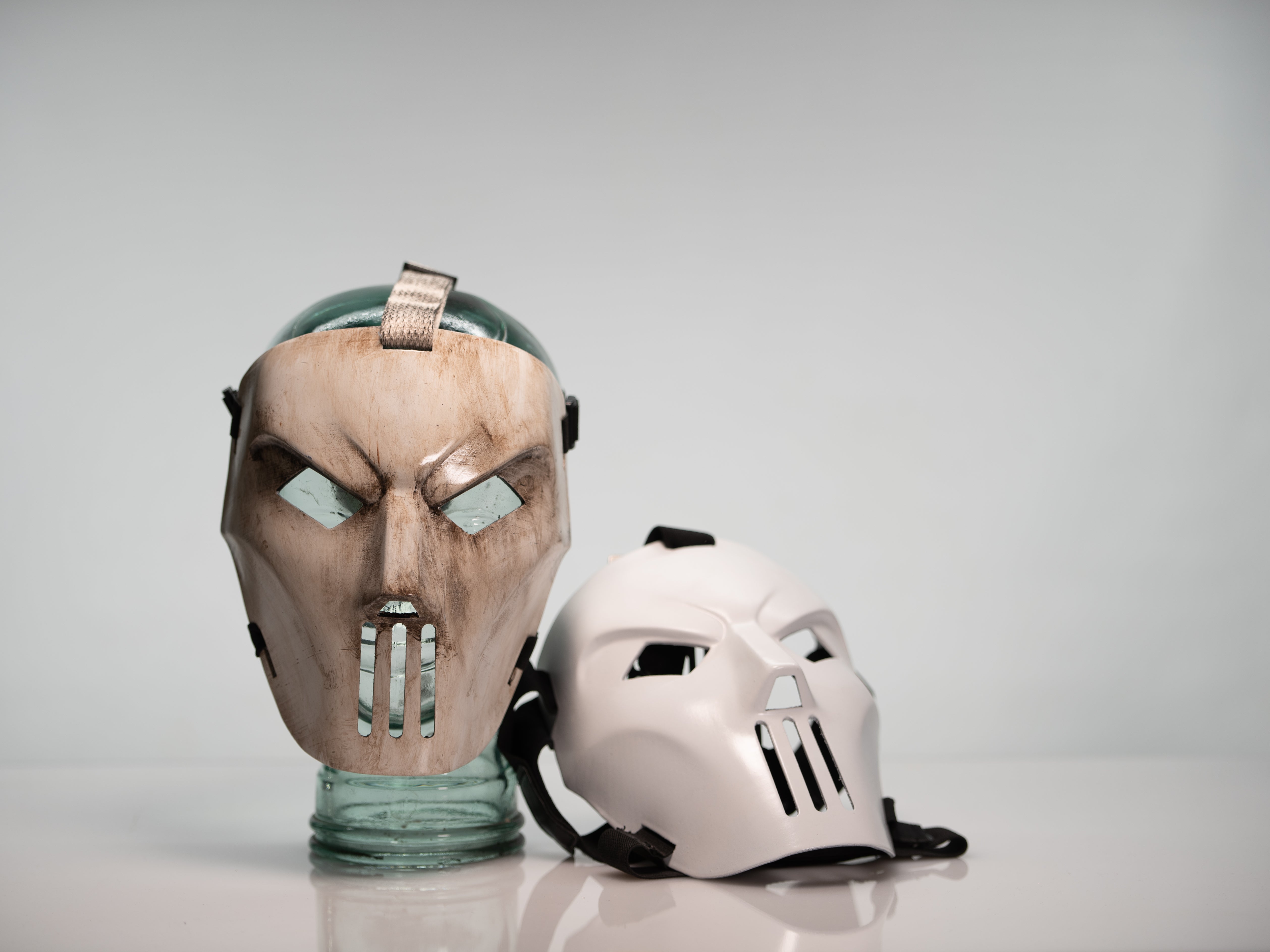 Casey Jones Mask — size comparison or additional angle showing construction detail