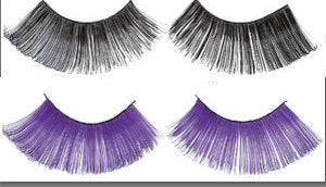 Queen Lashes - Black & Purple