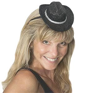 Mini Metallic Cowboy Hat