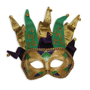 Harlequin Mardi Gras Mask