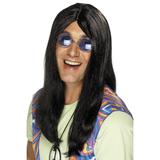 Neil Hippy Wig with side parting