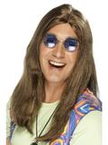 Neil Hippy Wig with side parting
