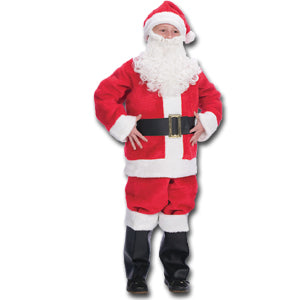 Plush Child Santa Set