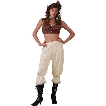 Steampunk pantaloons — one size, ruffled women's pants for steampunk costume