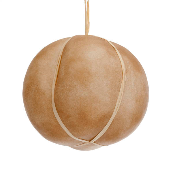 Realistic smoked provolone cheese ball replica