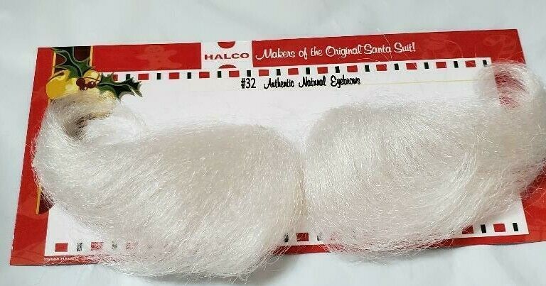 Santa Eyebrows