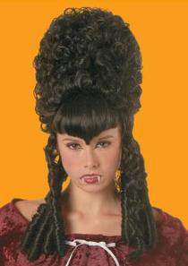 Victorian Marie Antoinette Wig Black