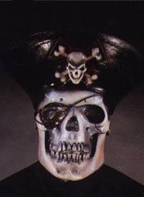 Máscara de pirata fantasma