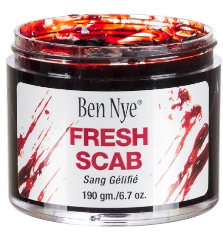 Ben Nye TS-2 Fresh Scab — 6oz jar, brown scab-effect gel