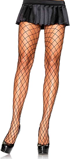 Spandex Diamond Net Pantyhose
