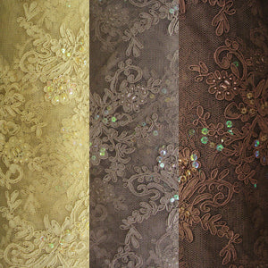 French Cord & Bead Lace