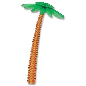 Palm Tree with Tissue Leaves