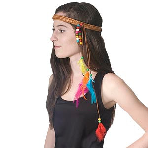 Hippie Headband w/Beads