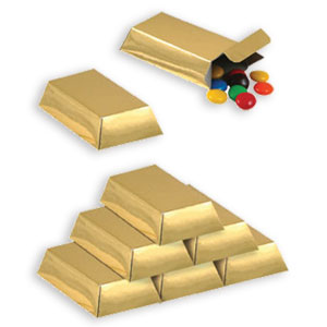 Gold Bar Favor Boxes