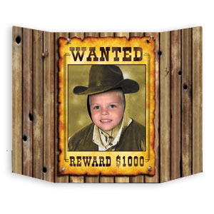 Wanted Poster Photo Prop