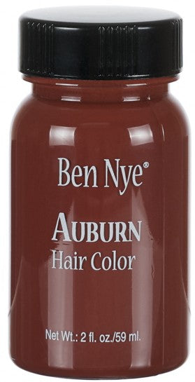 Ben Nye AH-2 Auburn Liquid Hair Color — 2oz bottle for warm red-brown hair coloring
