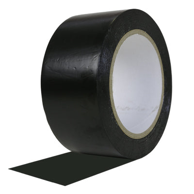 Vinyl dance floor tape — 2in x 36yd roll, black variant