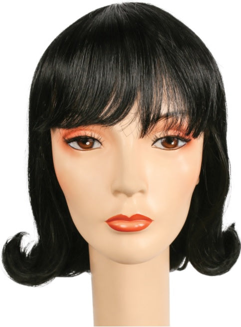 Peluca con tirón de los años 60