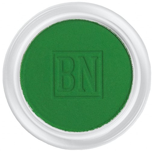 Ben Nye CF-112 Kelly Green MagiCake — large pan color swatch view